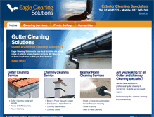 Tablet Screenshot of eaglecleaningsolutions.com